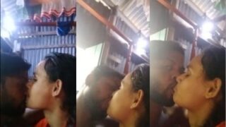 Dhaka guy boob presses kisses desi video